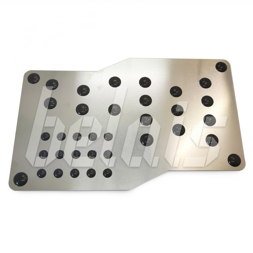 

Накладка на водительский коврик (подпятник) металлический XNX-6 #17674