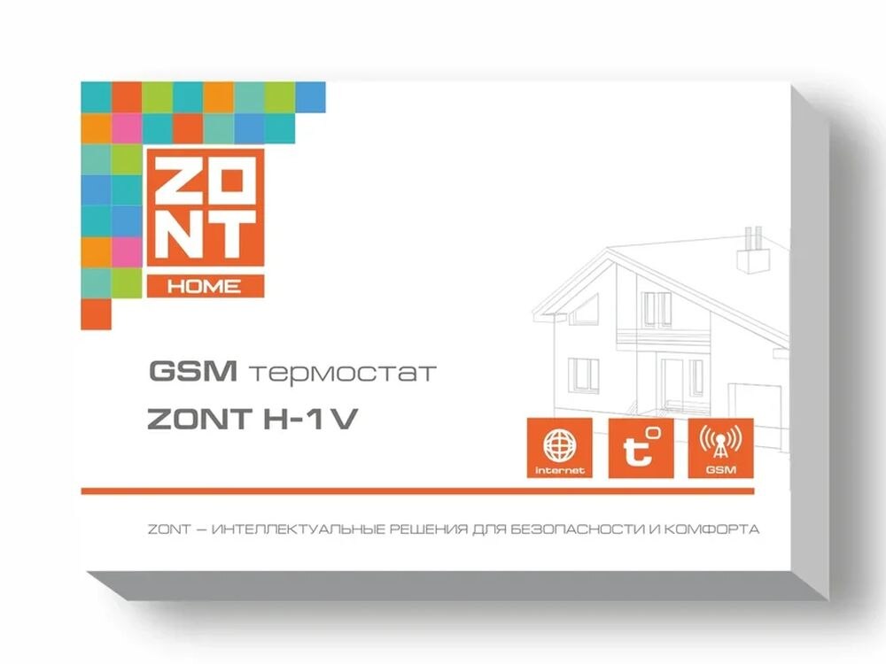 

Модуль дистанционного управления котлом (Термостат) GSM ZONT-H1V