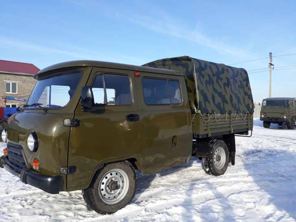 

Тент на УАЗ 39094 (фермер) Камуфляжный