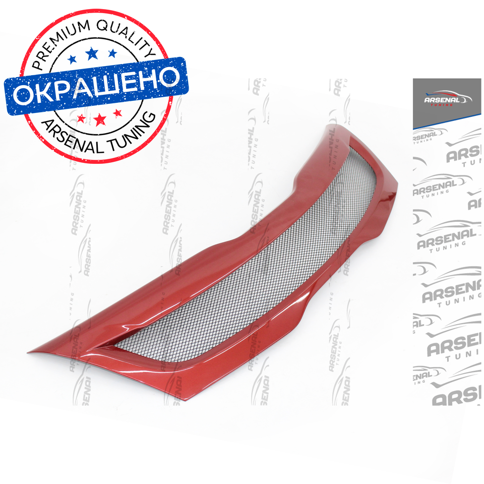 

Накладка на решетку радиатора КИА Рио 3 2011-2014 абс пластик тюнинг решетка переднего бампера дизайн экстерьера