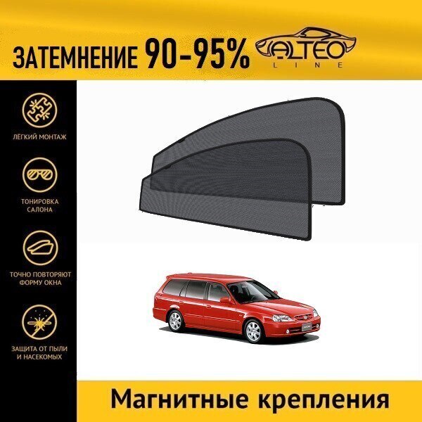 

Каркасные автошторки ALTEO PREMIUM на Honda Orthia (1996-2002) универсал на передние двери