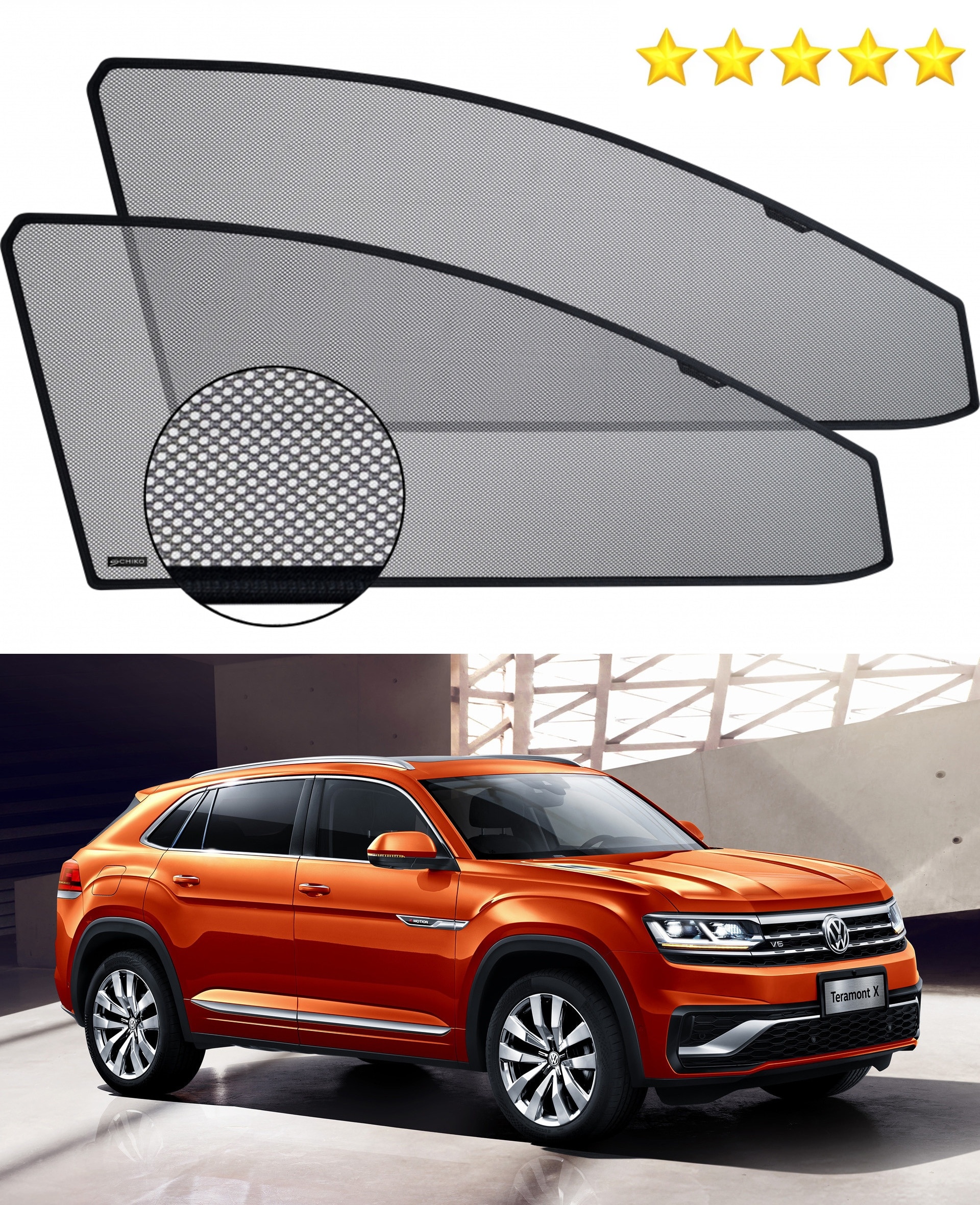 

Каркасные автошторки Volkswagen Teramont 16-н.в.-x