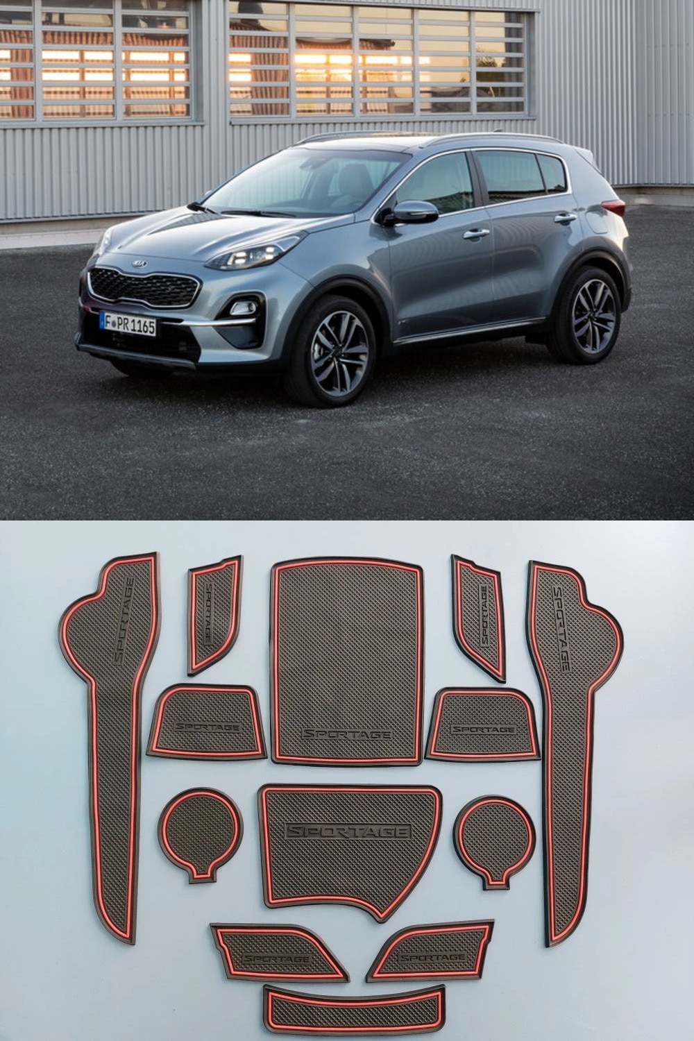 

Коврики в ниши салона KIA Sportage 2016~