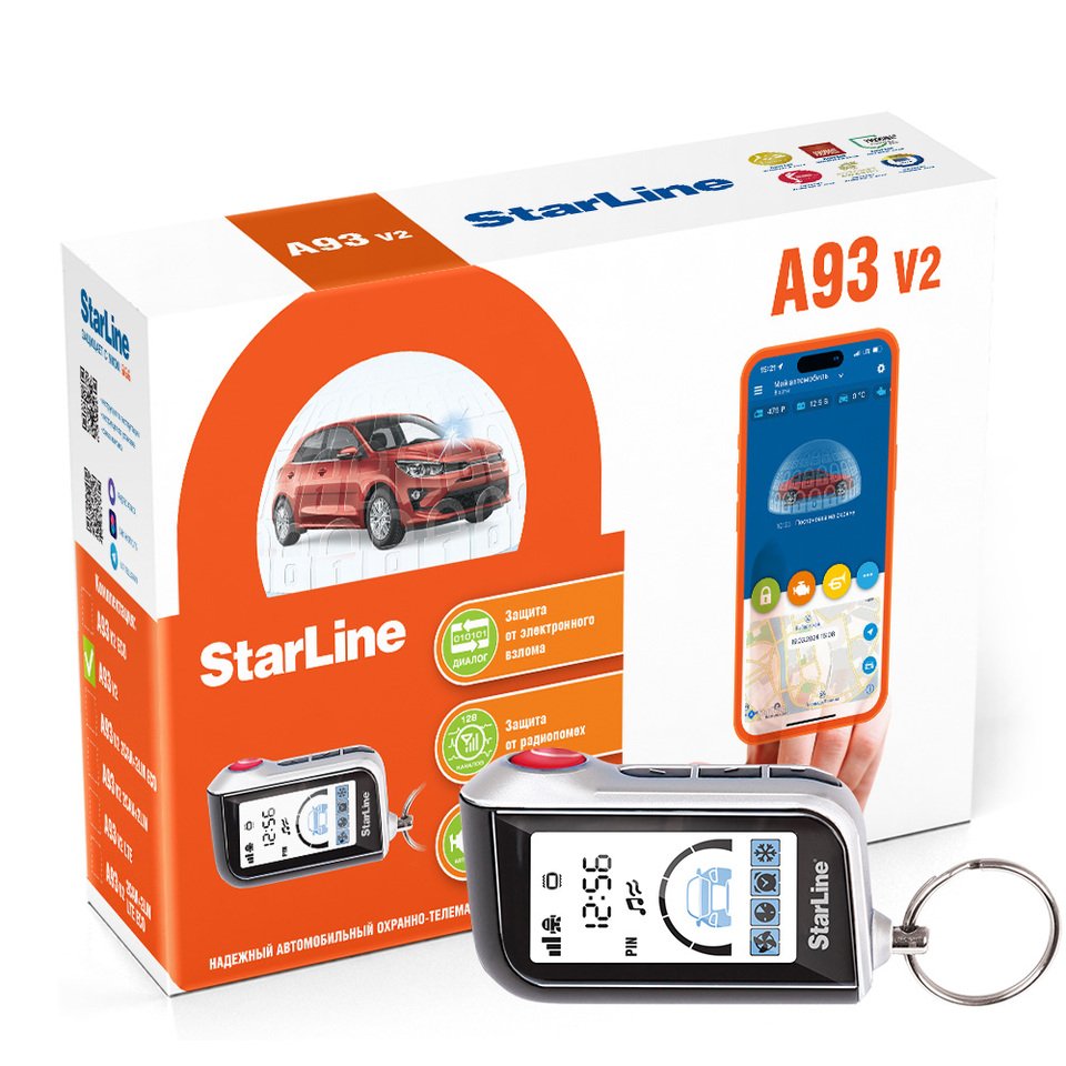 

Автосигнализация StarLine A93 V2
