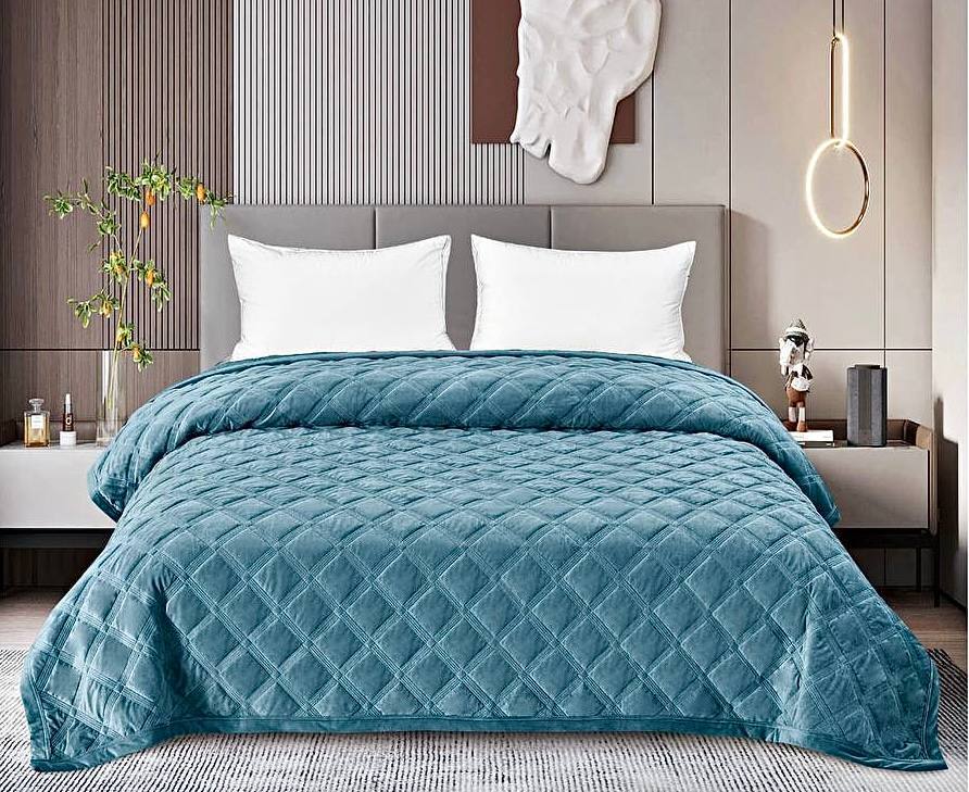 

Покрывало на кровать Покрывало размер Евро 220*240 см Покрывало на диван Одеяло Шелк Мех Толстое покрывало Интерьер