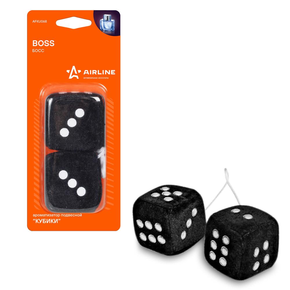 

Ароматизатор подвесной "Кубики" Boss AIRLINE AFKU068 AFKU068