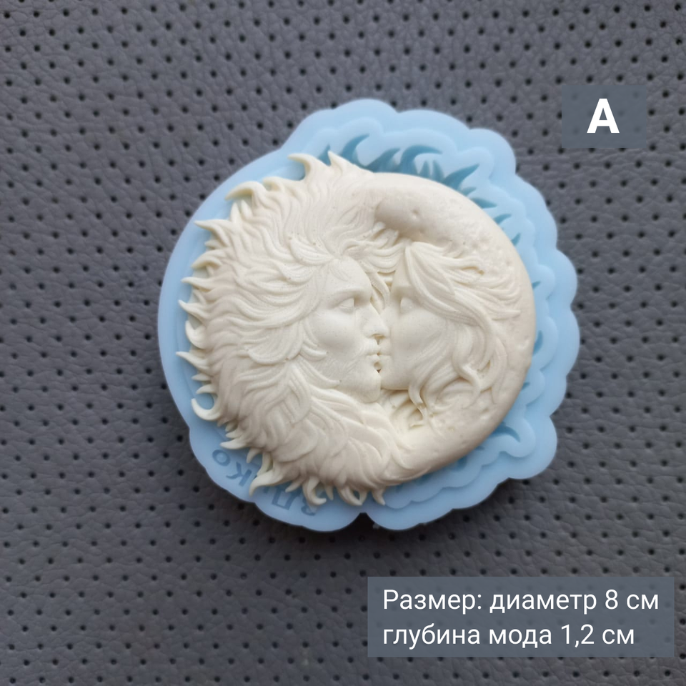 

Силиконовый молд № 1547 Небесная история любви