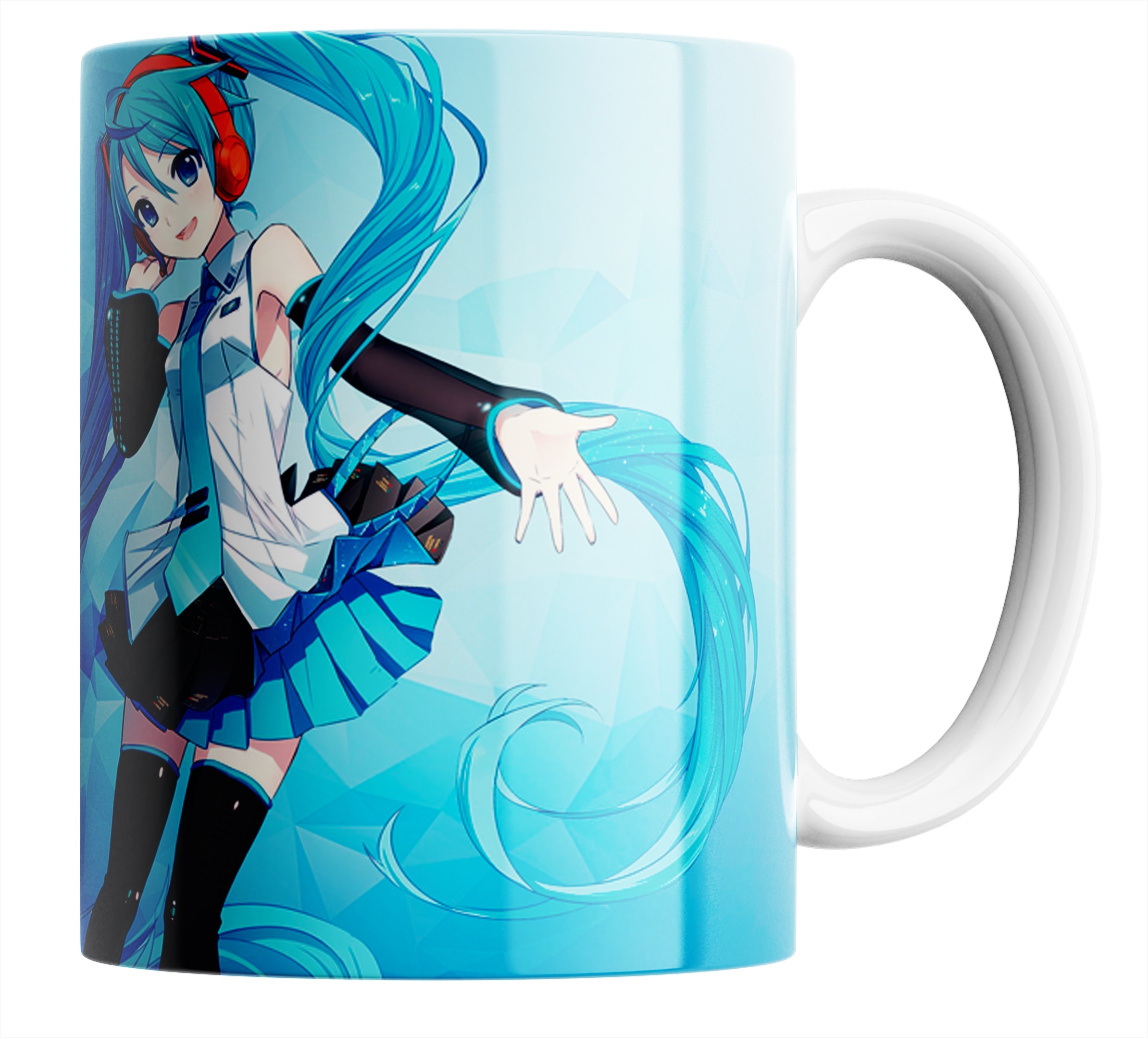 

Кружка Вокалоид Мику Хацунэ/Vocaloid Hatsune Miku/аниме/anime/КР160178/330 мл