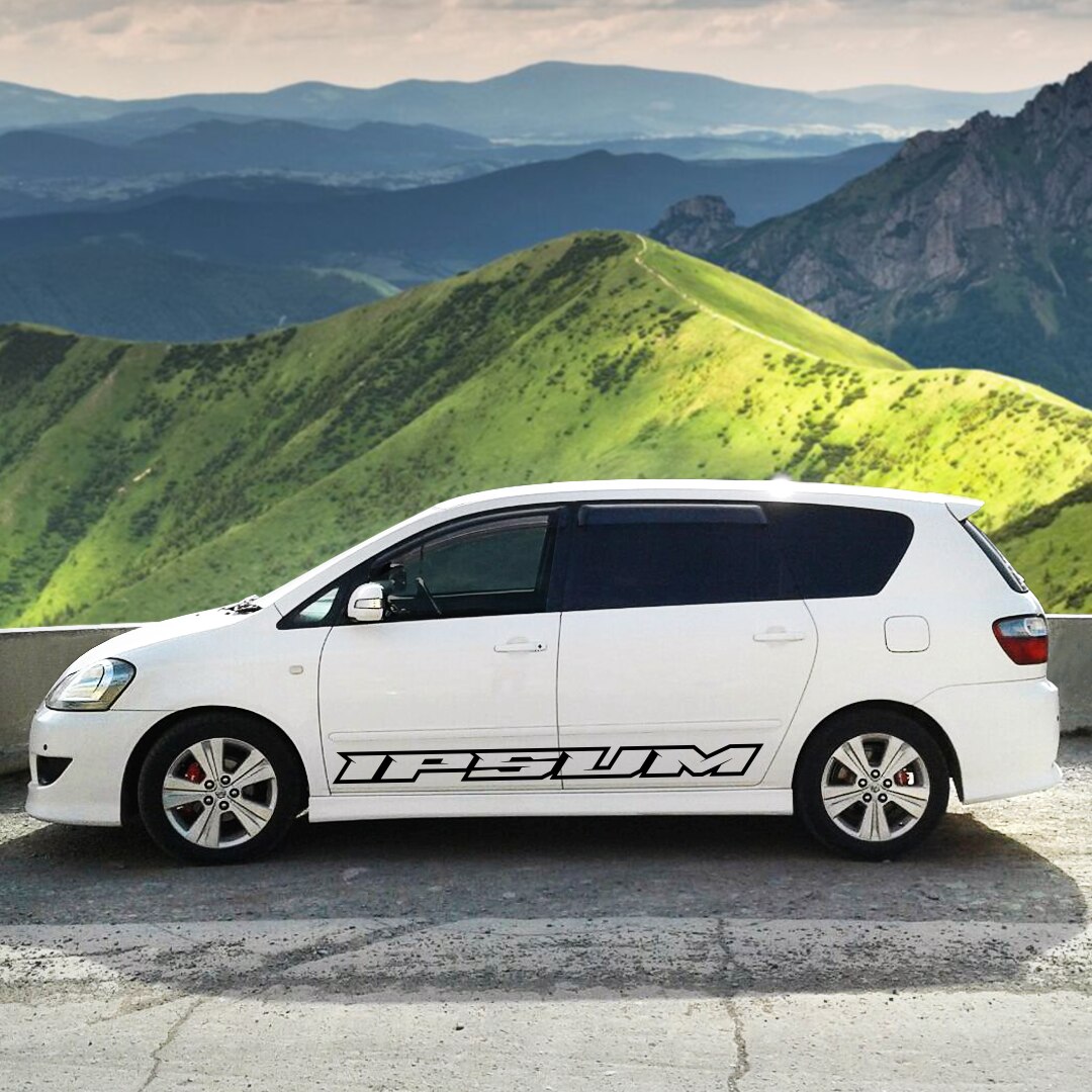 

Наклейка на борта TOYOTA IPSUM, виниловые наклейки на борта TOYOTA IPSUM, стикер на IPSUM, виниловый стикер для TOYOTA IPSUM