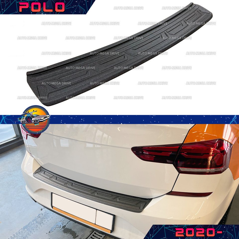 

Накладка на задний бампер для Volkswagen Polo Liftback 2020-из abs-пластика,от царапин, для тюнинга