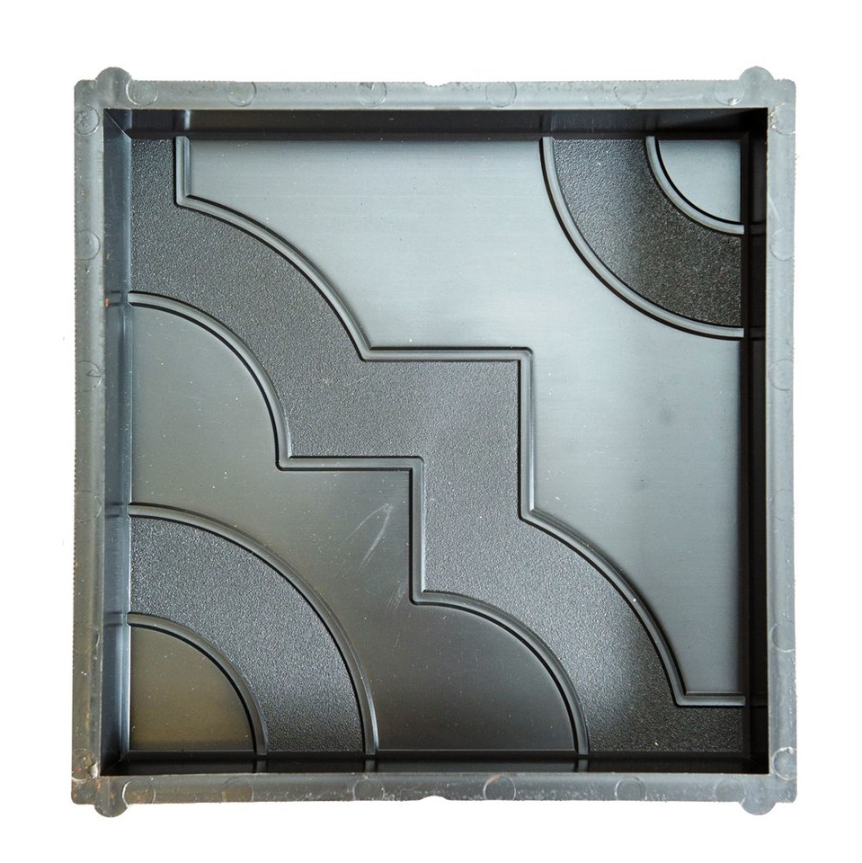 

форма тротуарной плитки Фантазия 30х30х3см комплект 10 штук