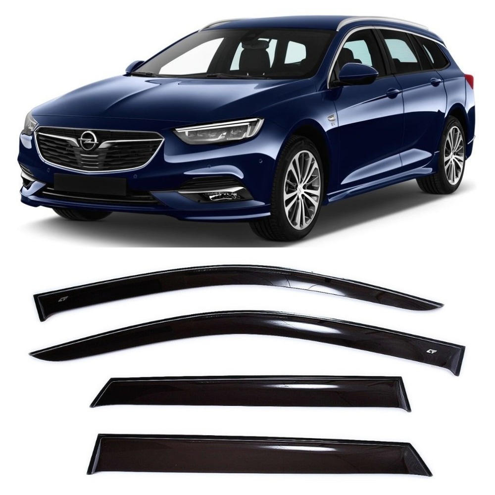 

Дефлекторы окон Cobra Tuning O15217 на авто Опель Инсигния II Универсал 2017- н.в. 4 шт./комп. ветровики от дождя солнца и ветра