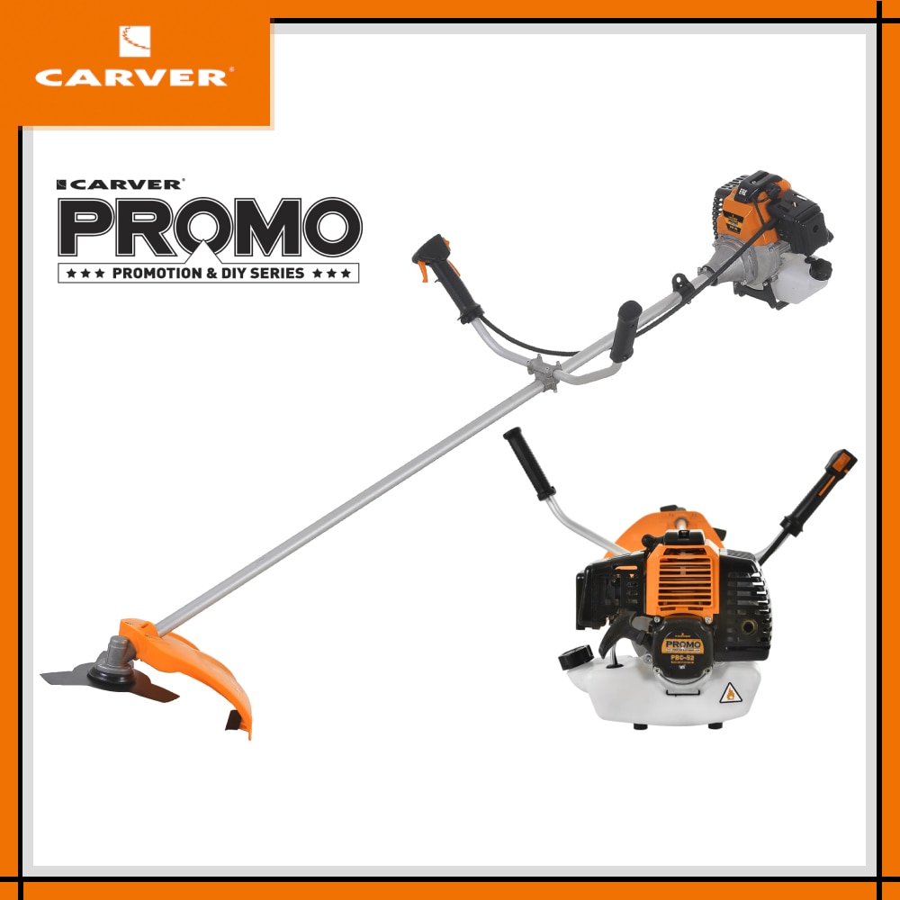 

Триммер бензиновый Carver PROMO PBC-52 (Easy-start ; руль ; ремень ; нож 3-лоп.; леска 2,4)