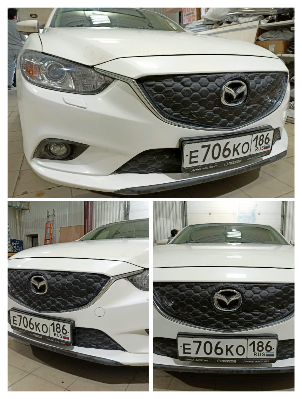 

Утеплитель радиатора для MAZDA 6 2012 – 2015 III (GJ) Мазда 6 (Комплект,2 детали)