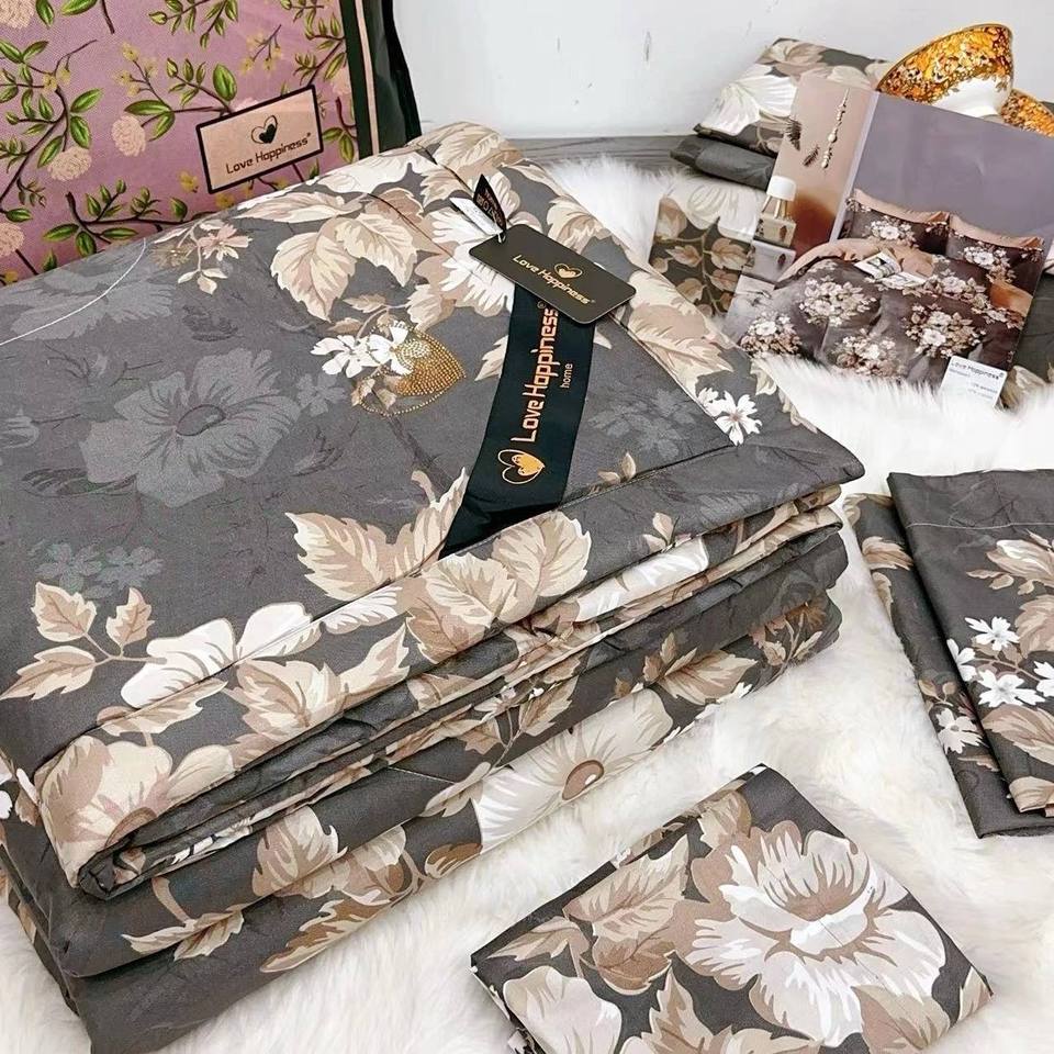 

Постельное белье + Одеяло Шелк Бамбук Хлопок 100% Бренд Подарочный Комплект Постельного Белья ЕВРО