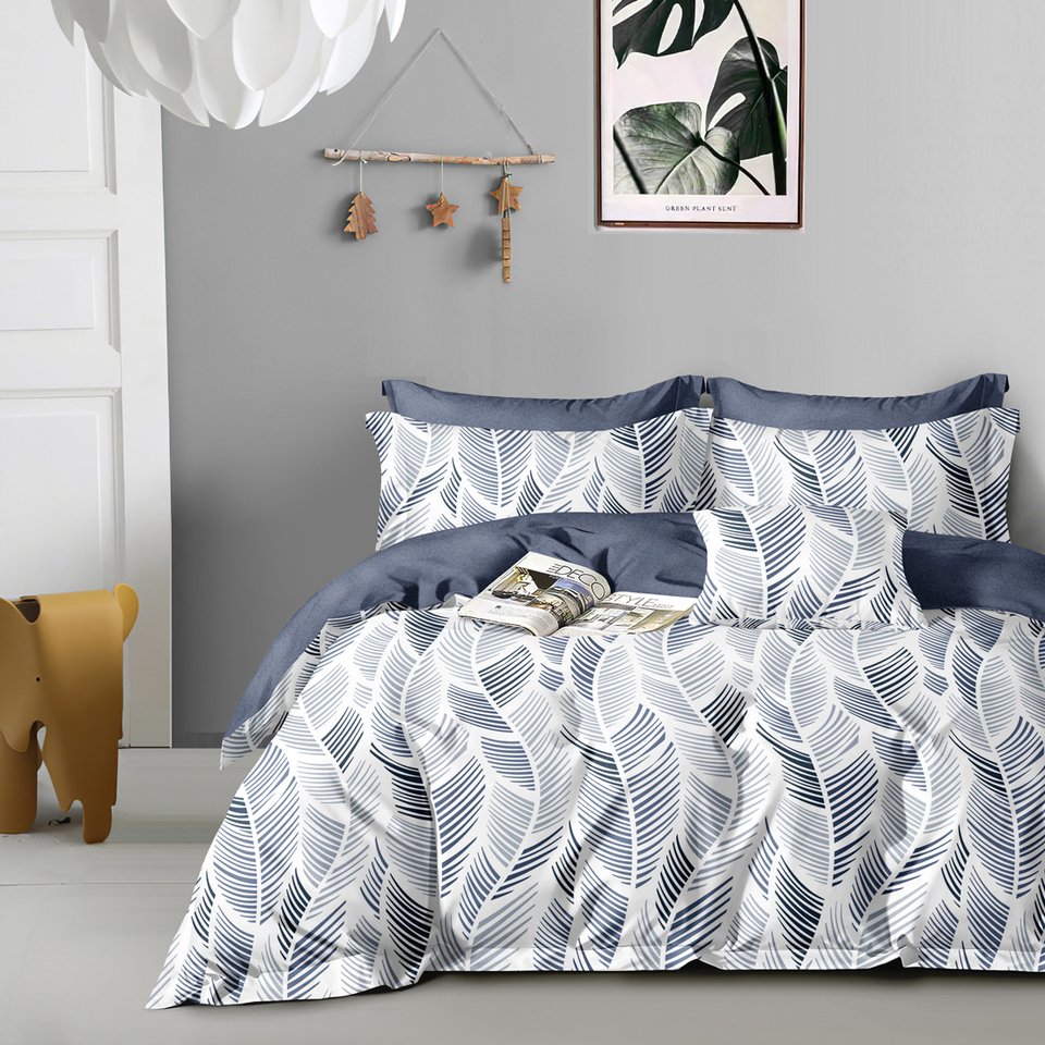 

Комплект постельного белья 1,5-спальный, сатин, хлопок 100%