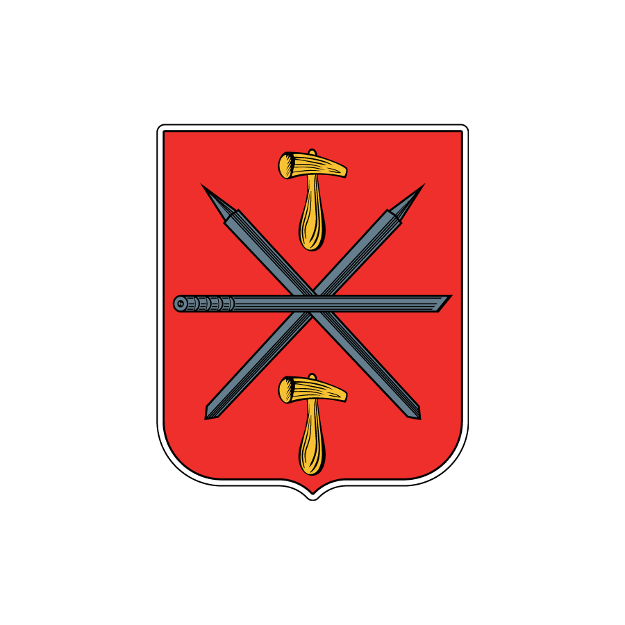 

Наклейка Герб Тулы 12,4 x 15,0 см