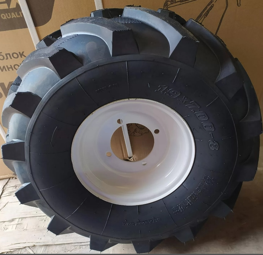 

Колесо М/Б 19-7/8(МT) широкое, ЛЕВОЕ / ПРАВОЕ, высокий протектор, для мотоблоков