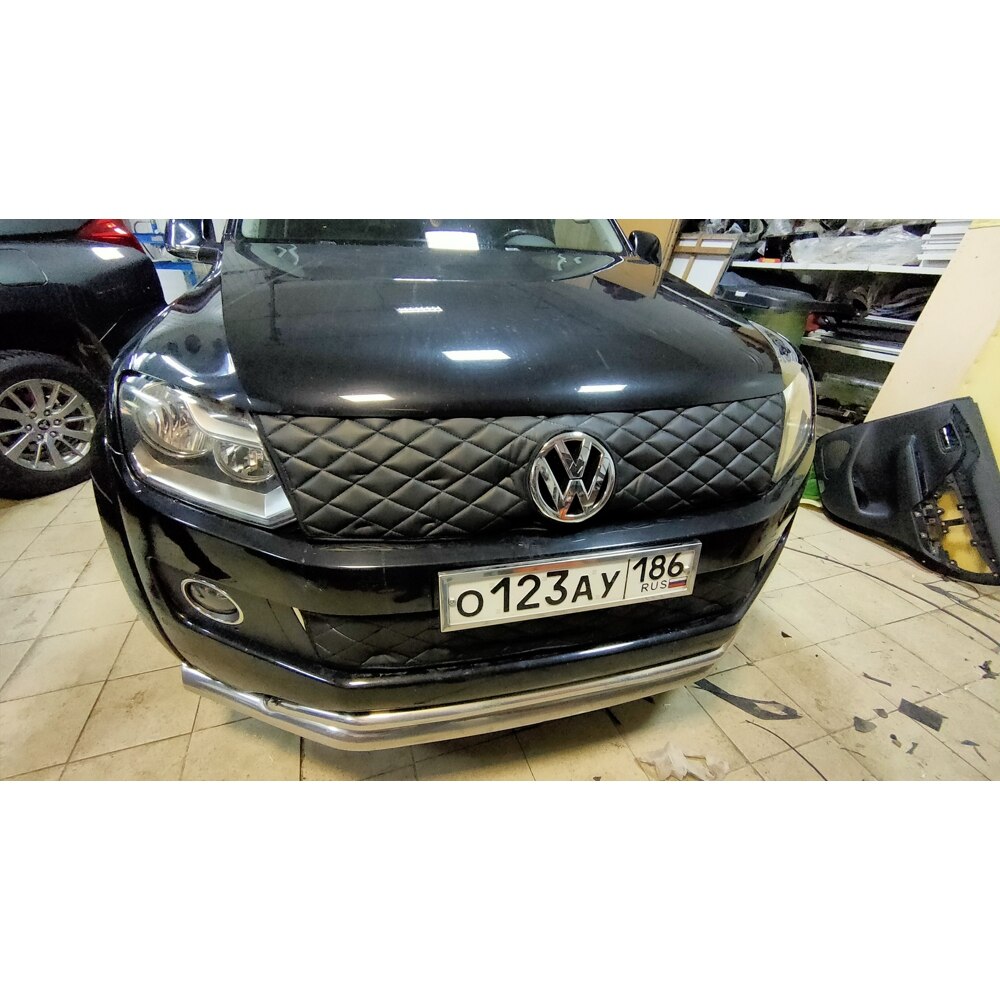 

Утеплитель радиатора для Volkswagen Amarok 2010-2016 Фольксваген Амарок (Комплект 2 детали)