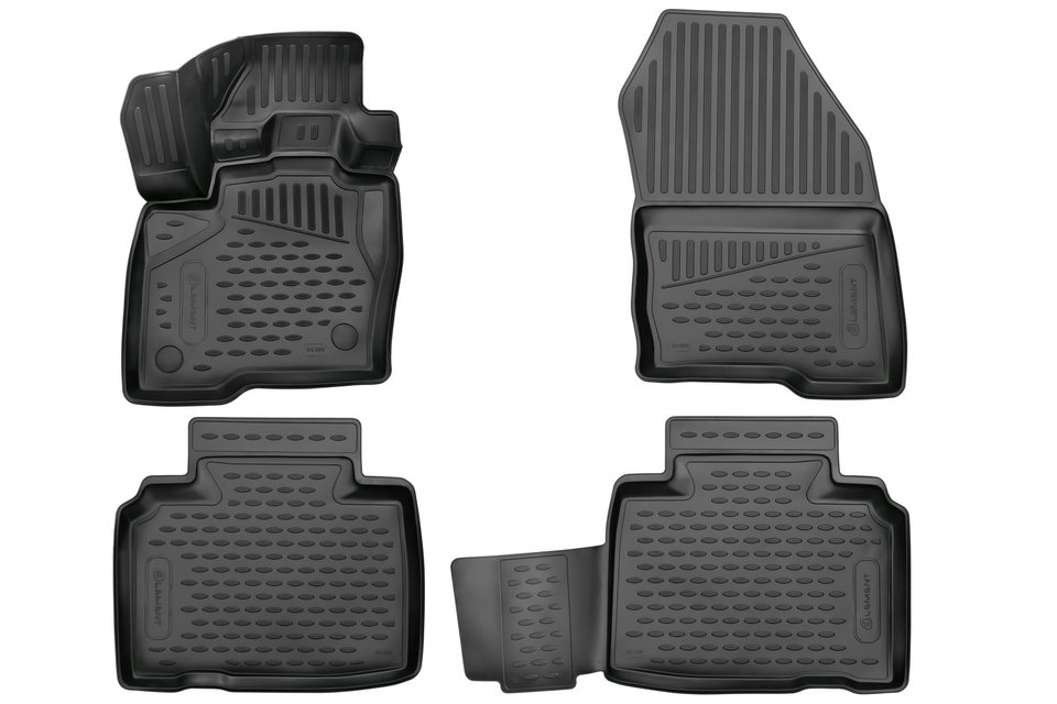 

Коврики 3D в салон для FORD Edge II 2015-2023, SUV, USA, 4шт. (полиуретан)