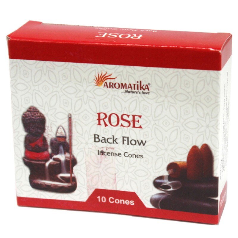 

благовония стелющийся дым Роза марки Ароматика (Rose Aromatika)