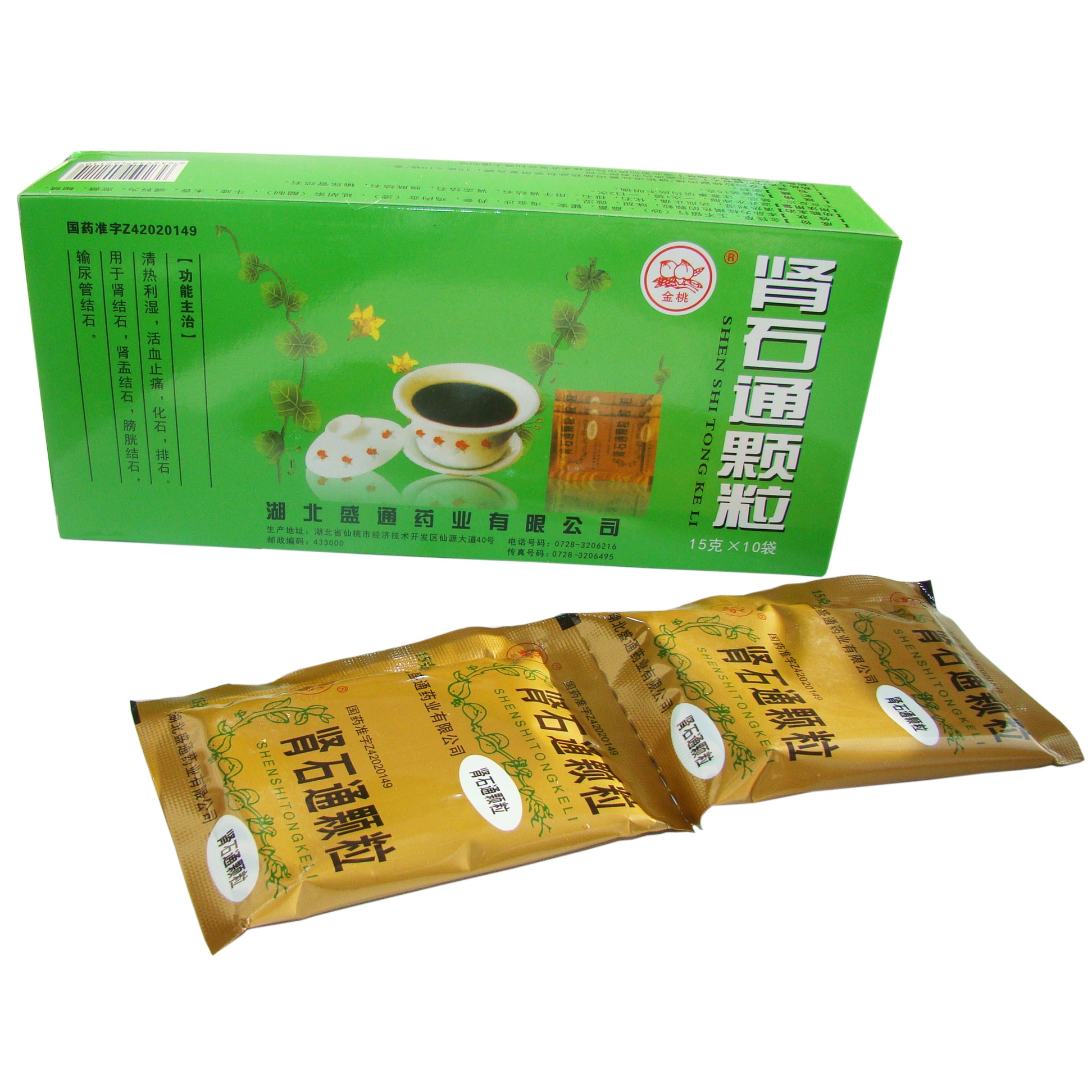 

Почечный чай Шитонг Shenshitong Keli (шэньшнун Кели), 10 пакетиков