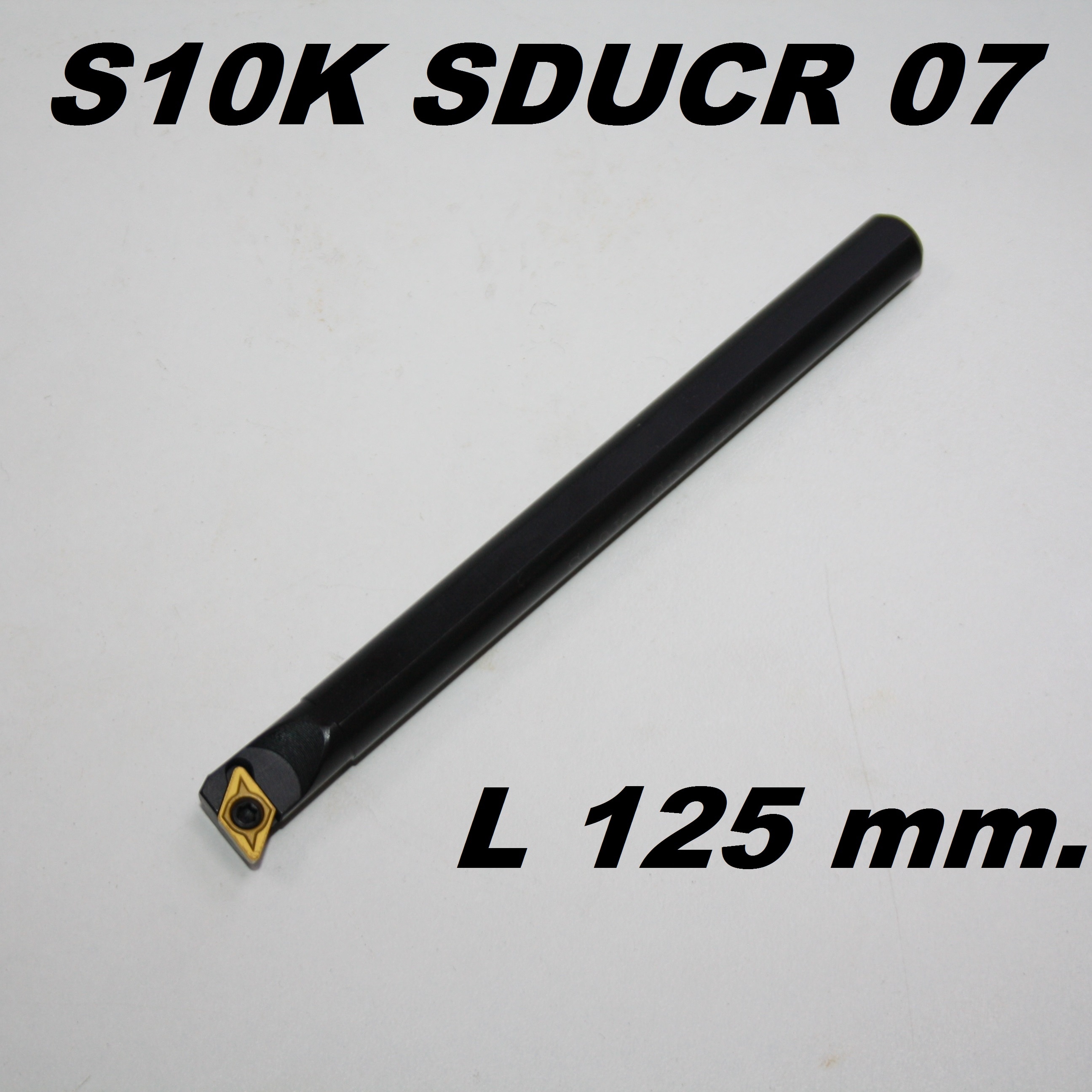 

Резец токарный S08 S10 S12 S16 SDUCR 07 державка для пластин DCMT 0702 ромб 55 гр. расточной инструмент boring tool cutting