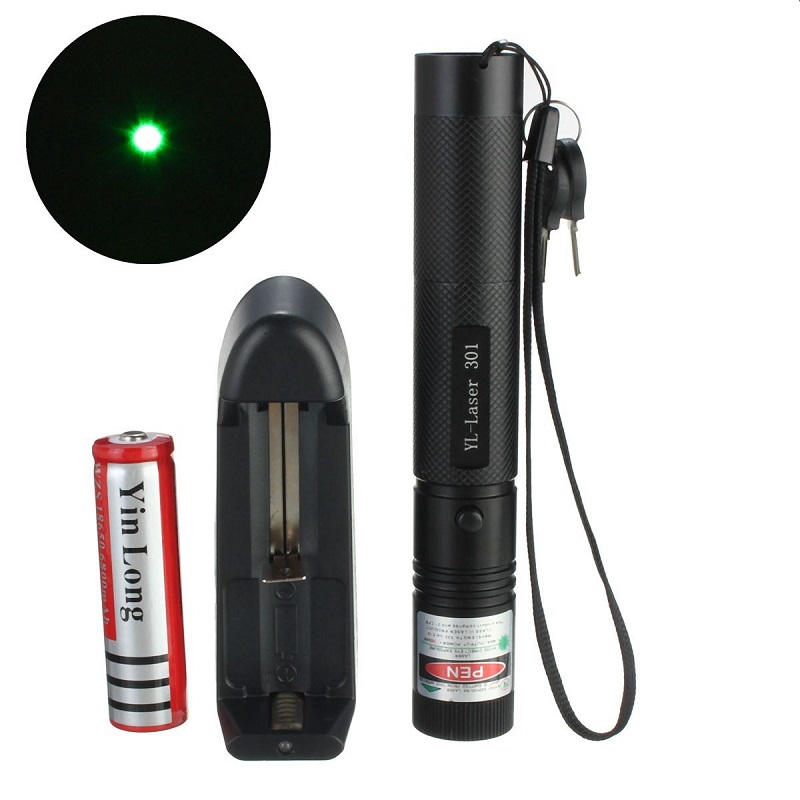 

Зеленая лазерная указка YL*Laser 303 аккумулятор 18650