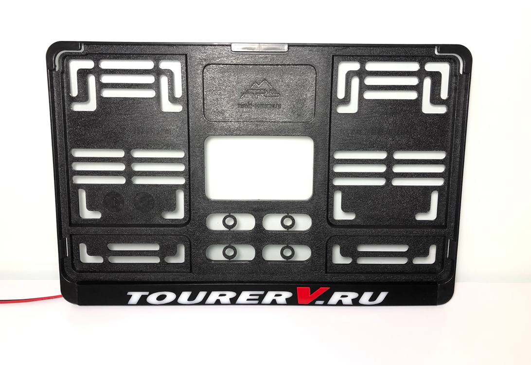 

Квадратная LED рамка TOURER для номера с подсветкой надписи