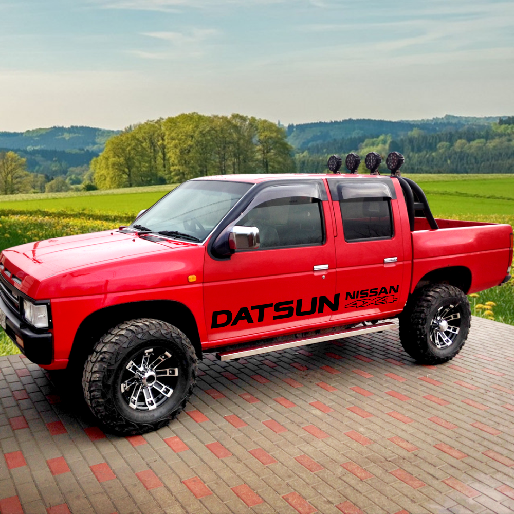 

Наклейка на авто для Nissan DATSUN, виниловая наклейка на борта Nissan DATSUN, стикер на DATSUN, стикер на борт Nissan
