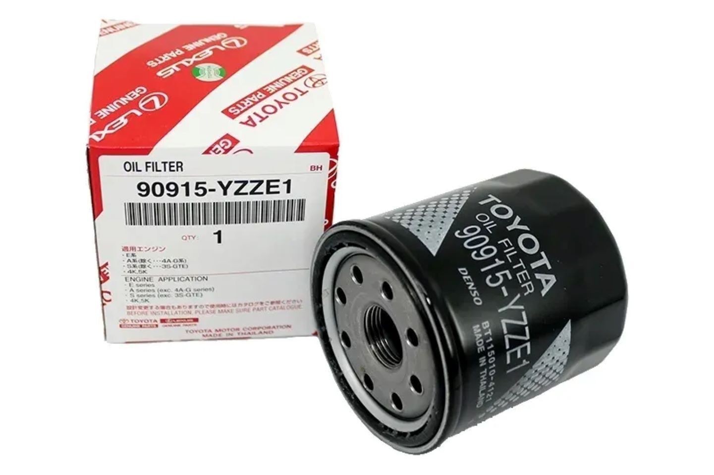 

Фильтр масляный TOYOTA 90915YZZE1 CAMRY / AURIS / AVENSIS / COROLLA