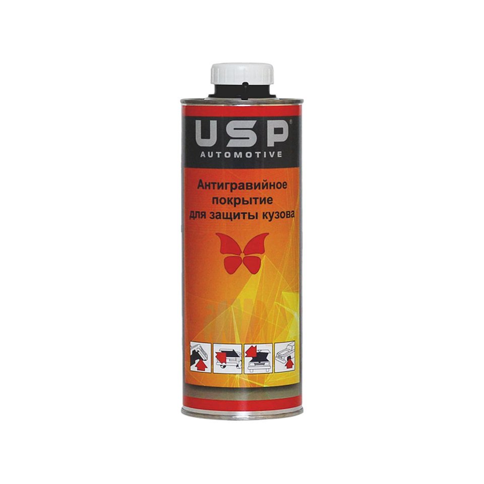 

USP Антигравийное покрытие для защиты кузова (белый) евробаллон 1 кг.
