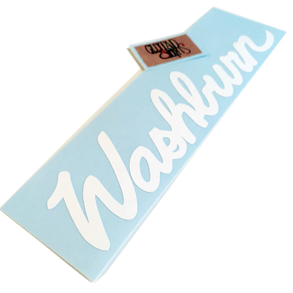 

Виниловый стикер для "Washburn 4"