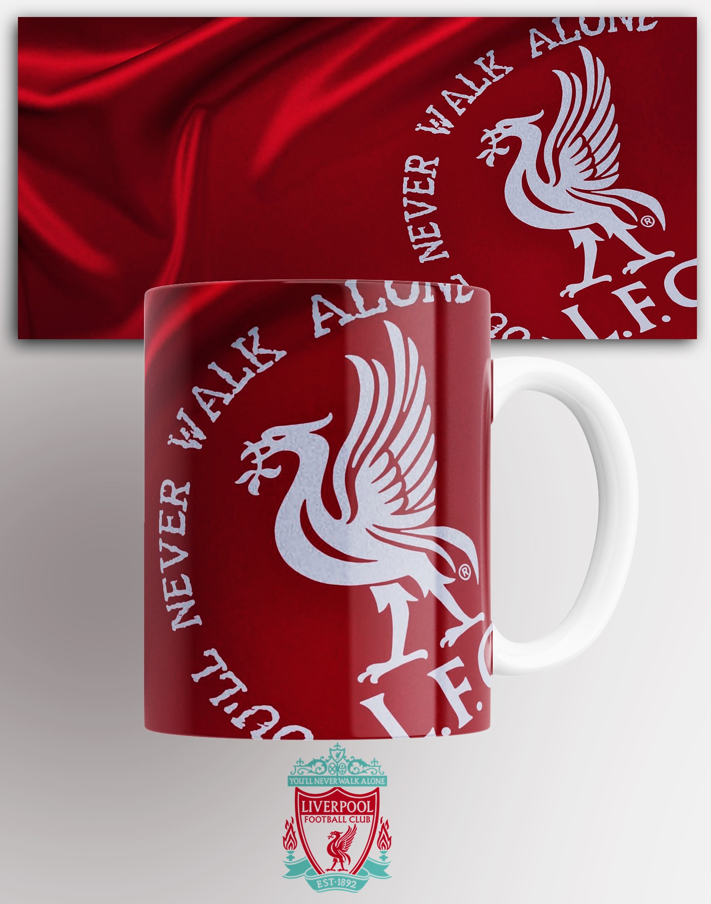 Кружка Ливерпуль Liverpool футбольный клуб , на подарок , с принтом , КР166271 330 мл бертран сантини клуб заклятых врагов