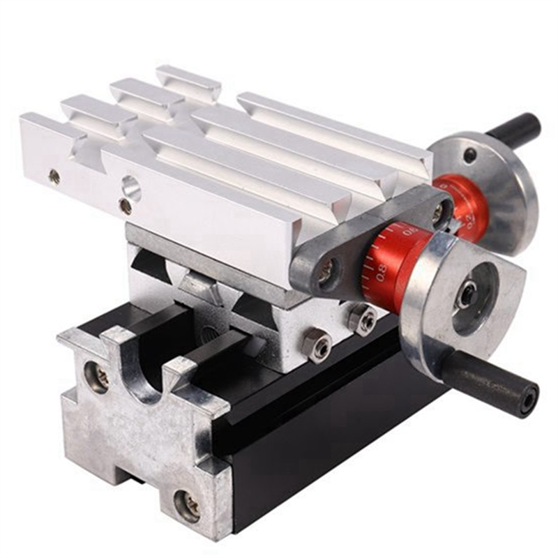 

Максимальный ход ползунка металлического стола по оси X 50 мм по оси Y 32 мм Подходит для мини-станков по металлу