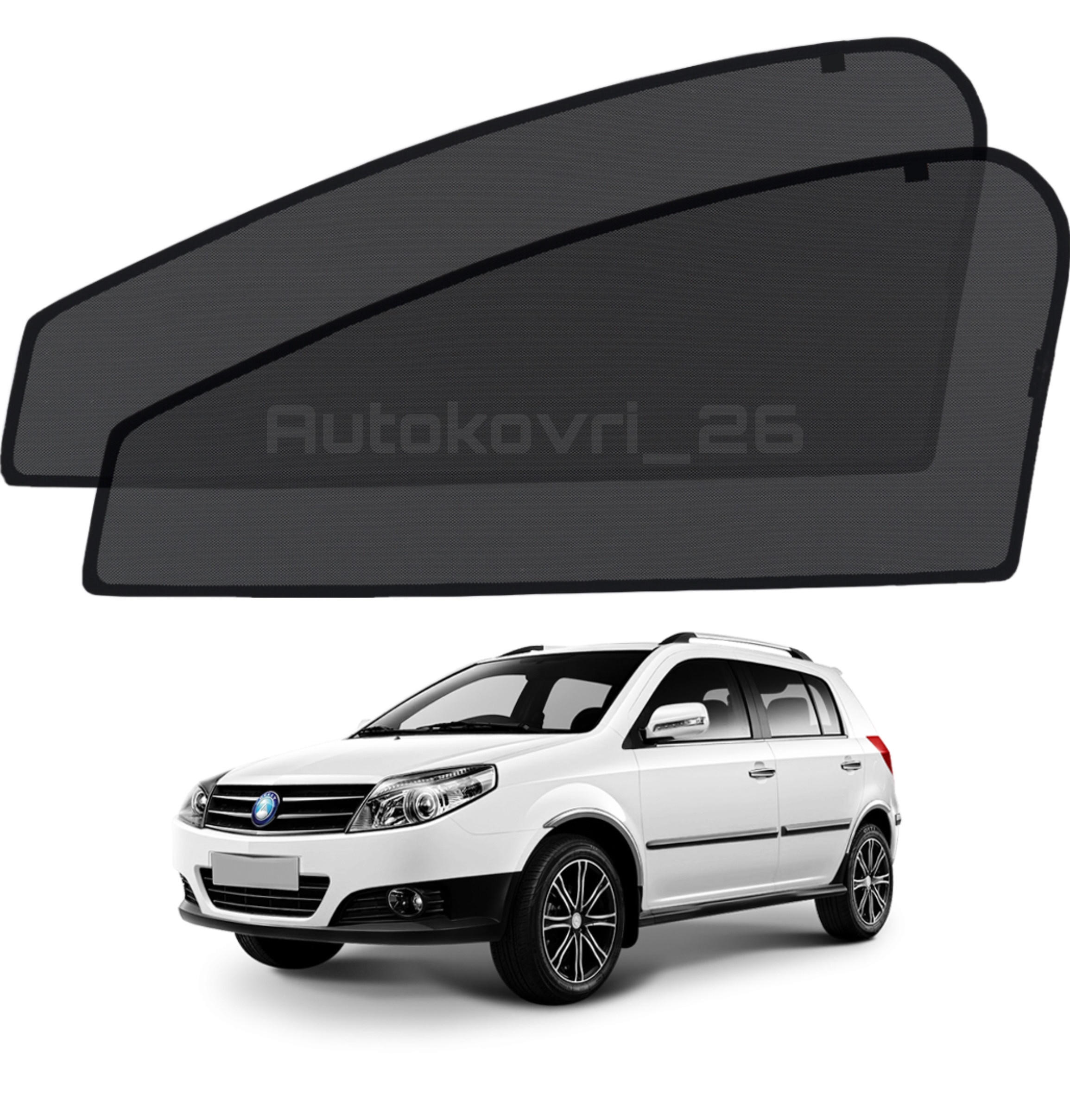 

АВТОМОБИЛЬНЫЕ ШТОРКИ СЕТКИ КАРКАСНЫЕ НА GEELY MK CROSS (10-) ДЖИЛИ МК КРОСС
