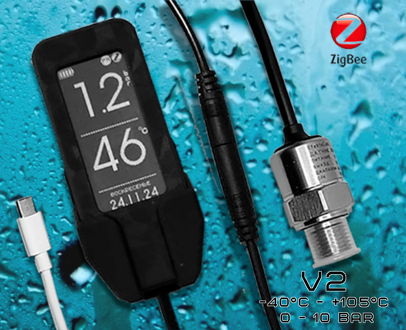 

Датчик давления контактный EFEKTA ePST POW V2 c e-ink дисплеем | Zigbee