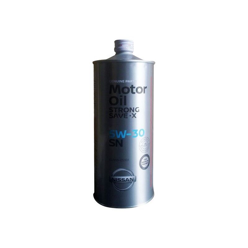 

Масло моторное Nissan Strong Save-X 5w30 синтетическое, SN, для бензинового двигателя