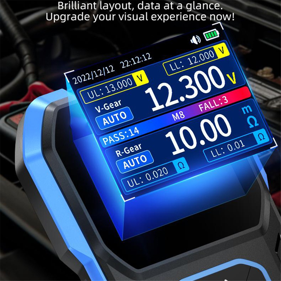 

Тестер внутреннего сопротивления напряжения батареи горячей продажи -10 Измеритель внутреннего сопротивления Высокоточного измерения сопротивления напряжению