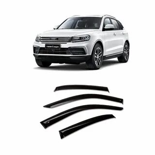 

Дефлекторы боковых окон ZOTYE T600 2013~ дефлекторы окон дождевики на окна козырьки козырек солнце дождь дым окна ветер