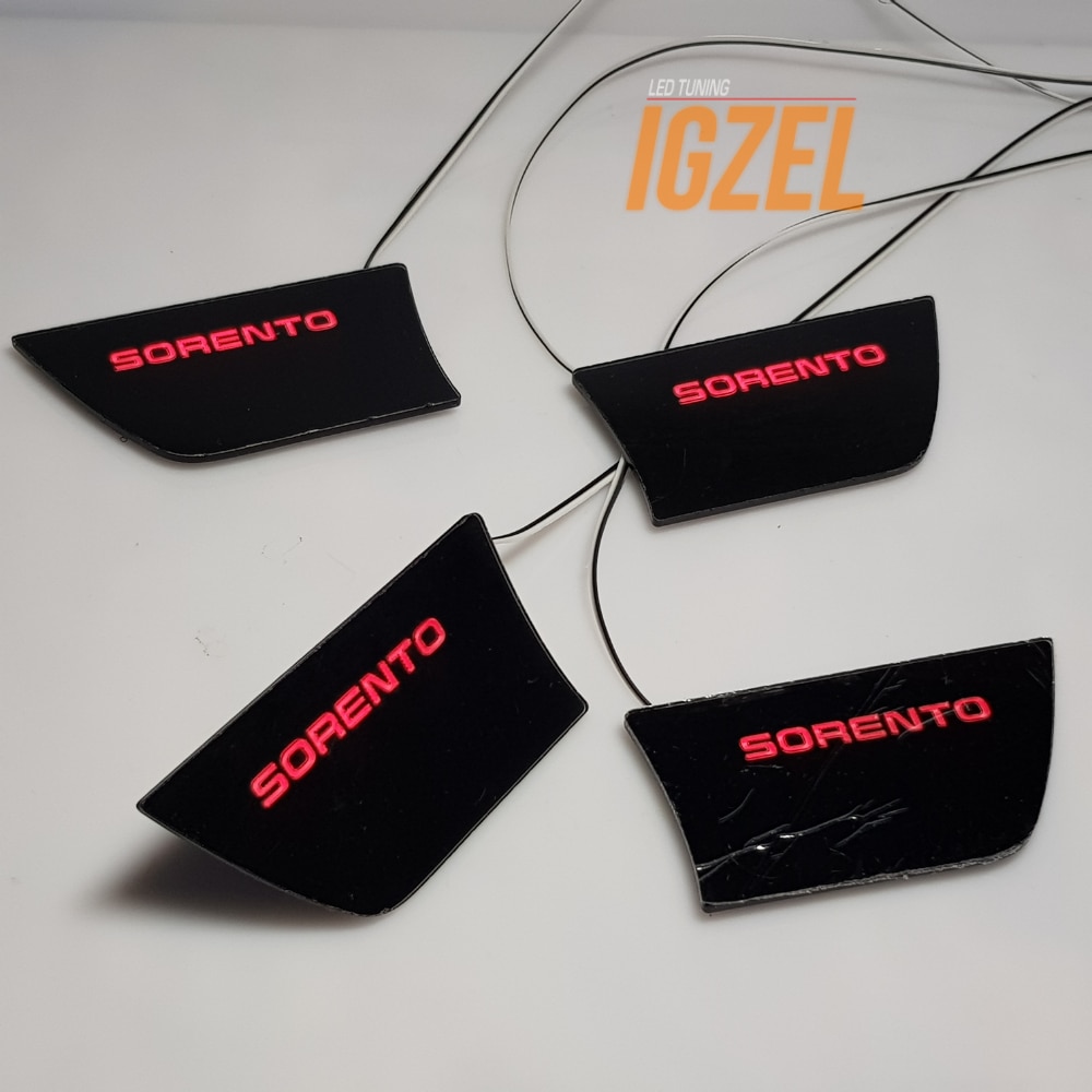 

Светодиодная подсветка ручек дверей IGZEL LED Tuning для KIA Sorento xm, 12 В, 4 шт., подсветка для салона автомобиля