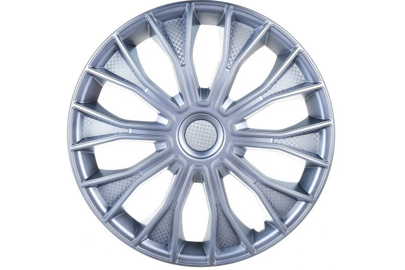 

Колпак колеса R16 Волтек серебристый 2 шт (в мешке 6 упак) (LION)