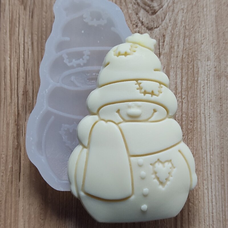 

Молд Снеговик объёмный