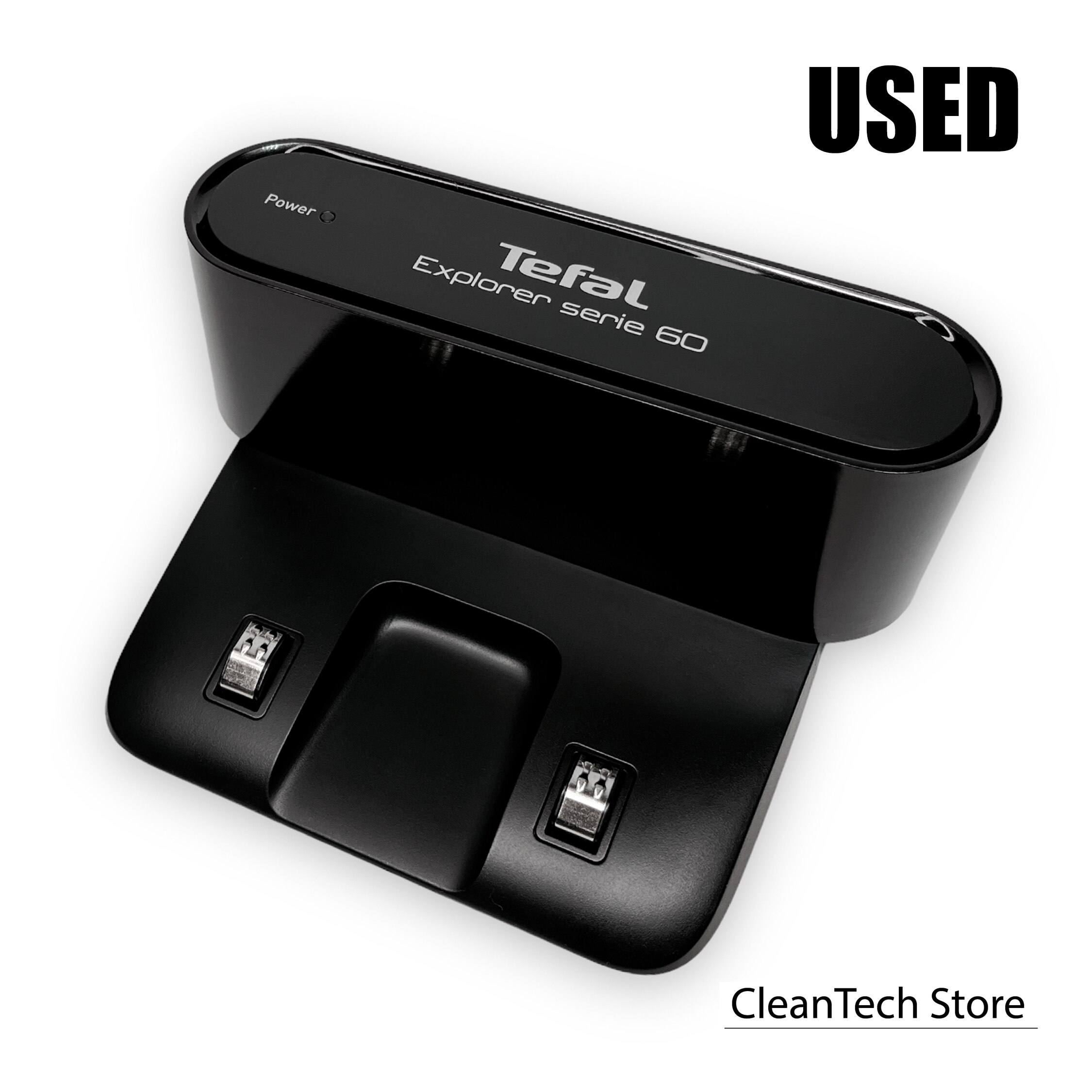 Оригинальная док-станция (зарядная база) для робота-пылесоса Tefal X-plorer Serie 60. (Белая/Черная)