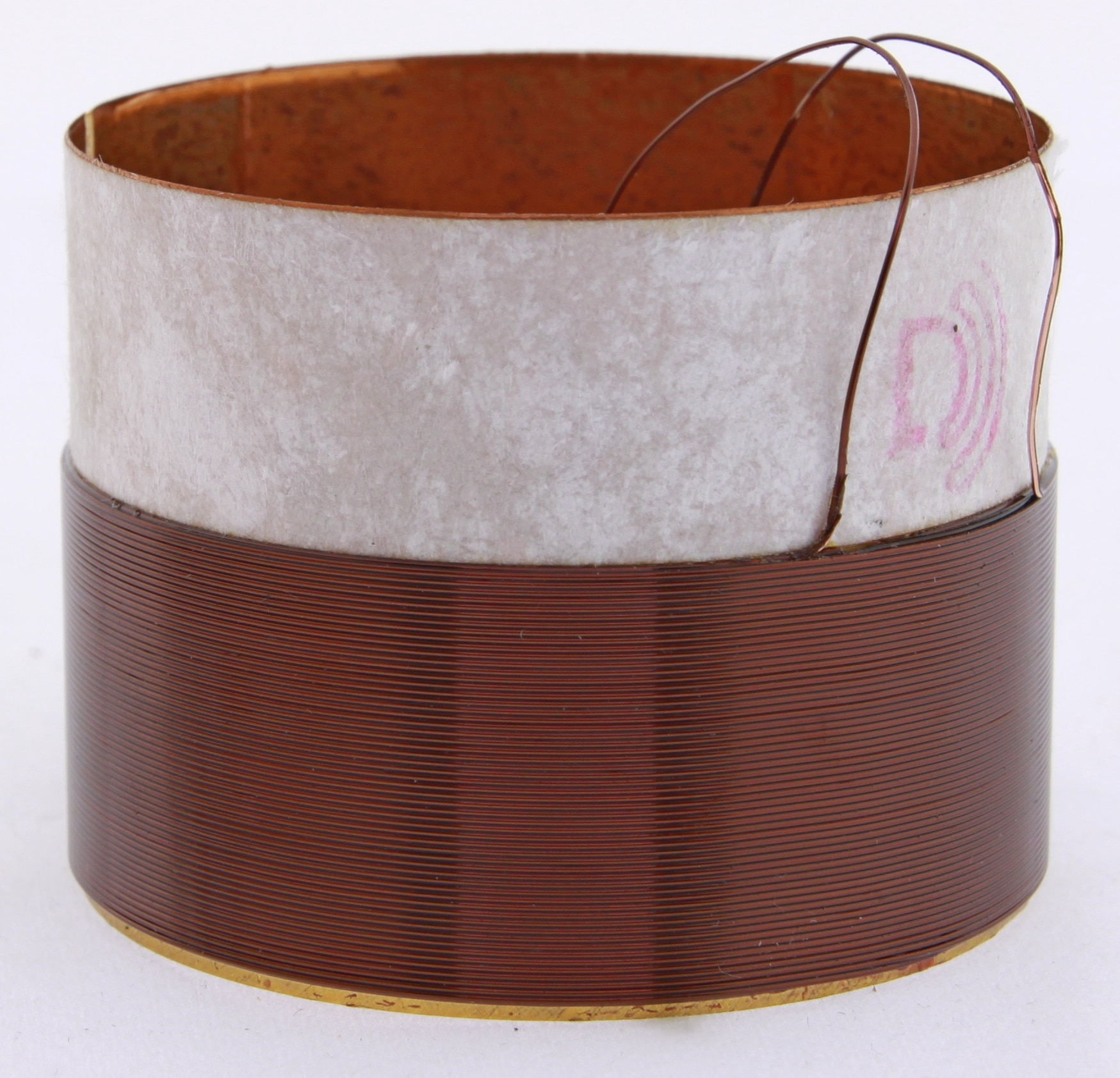 

Катушка звуковая для 75ГДН-1, 100ГДН-3 4 Ом (каркас медь) (Voice Coil)