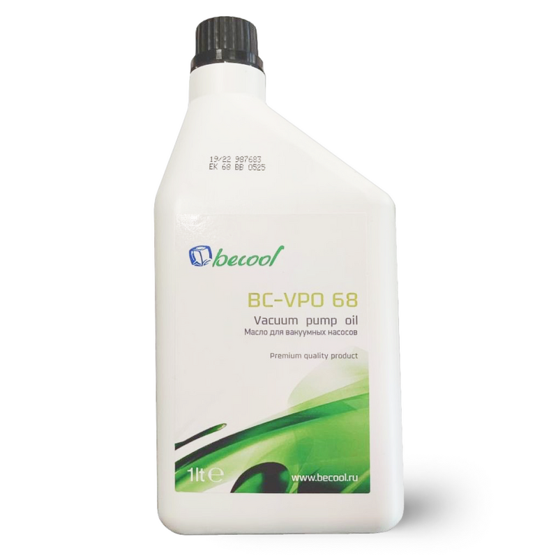 

Масло для вакуумных насосов Becool BC-VPO 68 (1 л, минеральное)