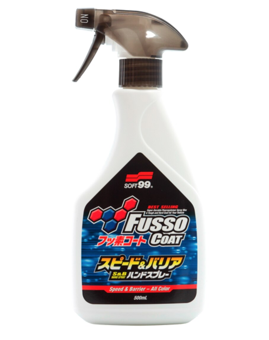

Полироль кузова Soft 99 Fusso Spray 6 Months, защитный, с водоотталкивающим эффектом, бутылка с триггером 500 мл