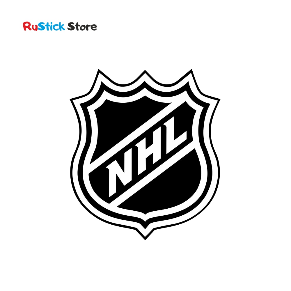 

НХЛ Национальная хоккейная лига (эмблема, наклейки на автомобиль, ноутбук, стекло) /без фона/