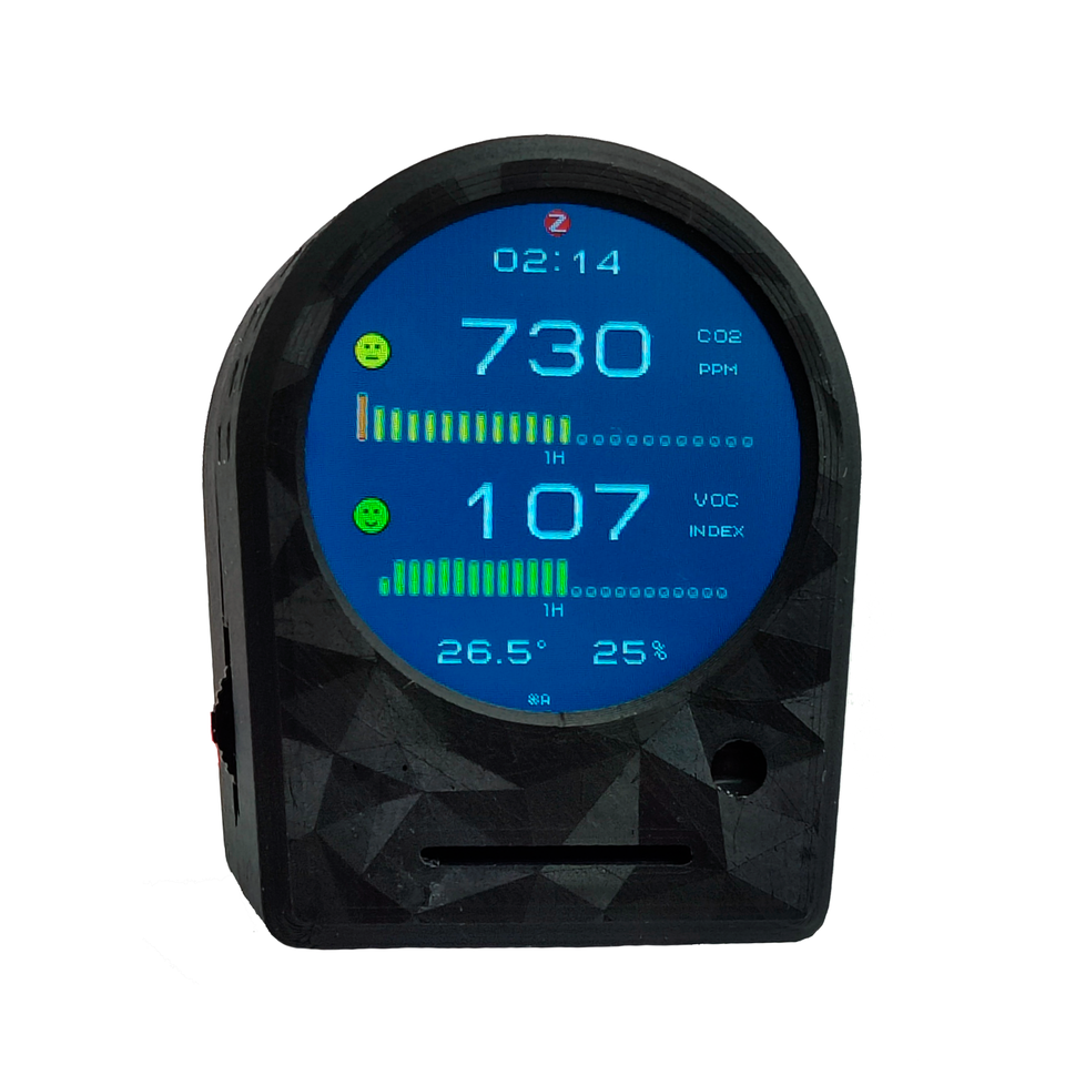 

Комнатный датчик CO2, VOC EFEKTA iAQ3 Zigbee DIY