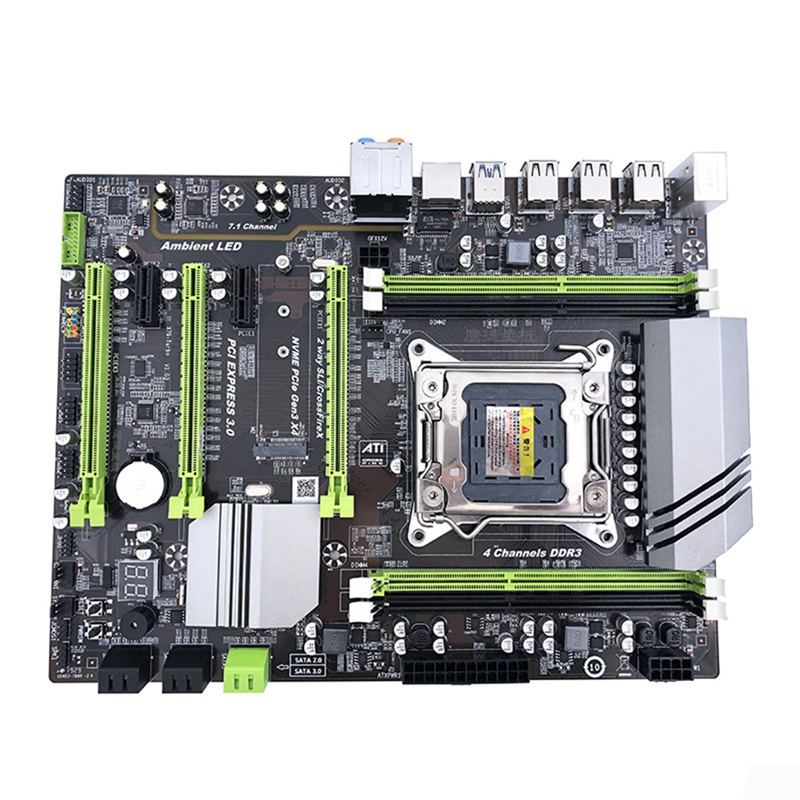 

Материнская плата процессора X79T LGA 2011 USB3.0 4 DDR3 Материнская плата настольного ПК Материнская плата компьютера